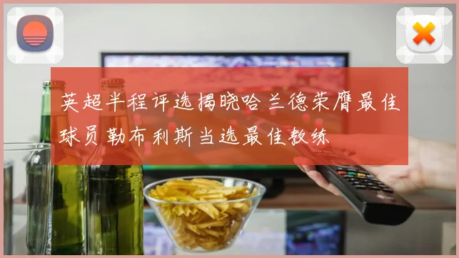 英超半程评选揭晓哈兰德荣膺最佳球员勒布利斯当选最佳教练